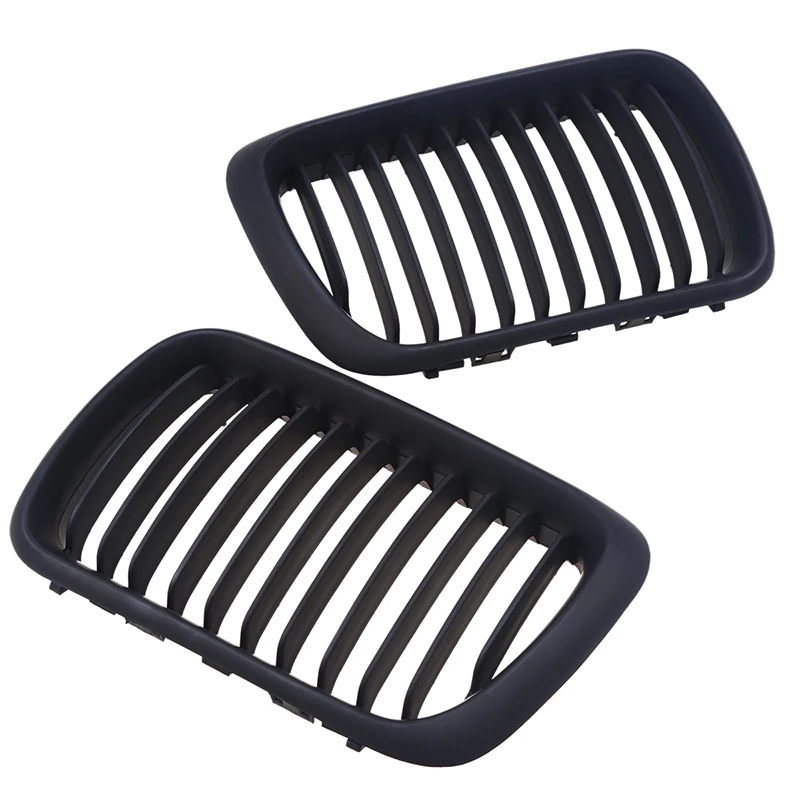 POSSBAY для BMW 3-Series E36 Compact 1996/19997/1998-2001 Facelift матовые черные передние капоты почки