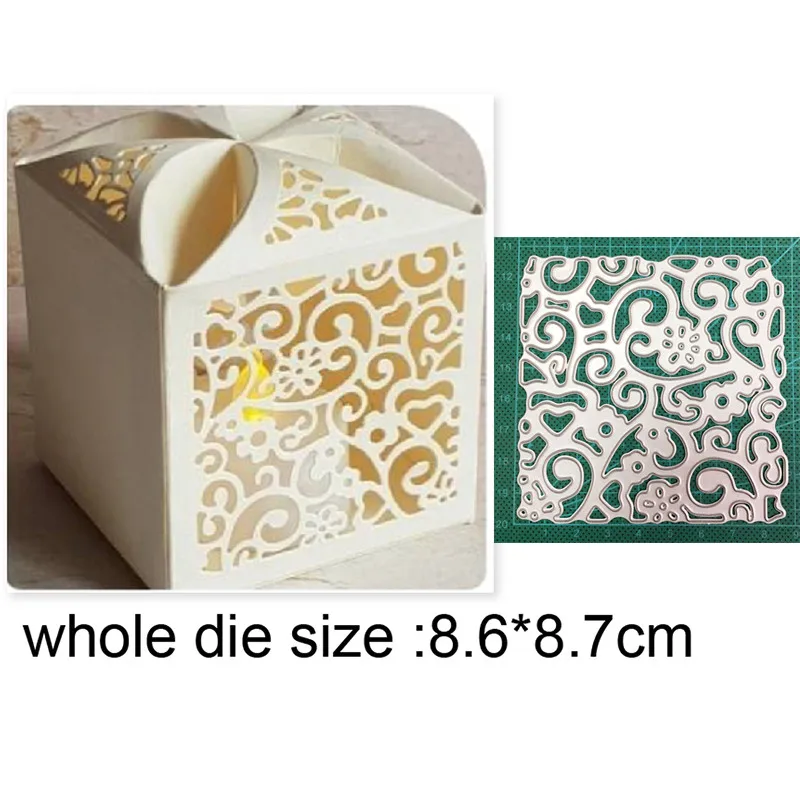 

Flower Vines Frame New 2021 Metal Cutting Dies for DIY Scrapbooking Paper and Card Making Decorative Embossing Dies Craft dies