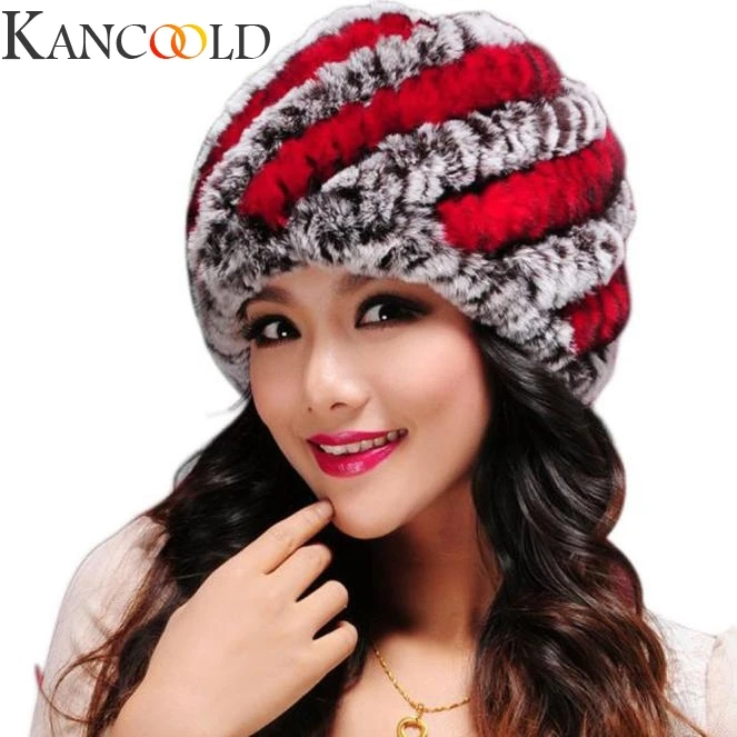 KANCOOLD, 1 шт., шапка, новая, флисовая, Вязанная, шерстяная, теплая, зимняя, толстая, мягкая, эластичная, шапка для женщин, модная, удобная, шапочка