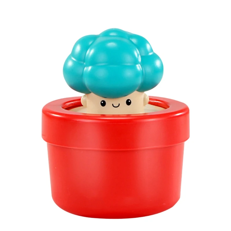 

Baby Shower Toys Grow Mushrooms Flower Pots Sprinklers Showers Water Droplets Simulation Plant Bath Toy Kids Gifts H055