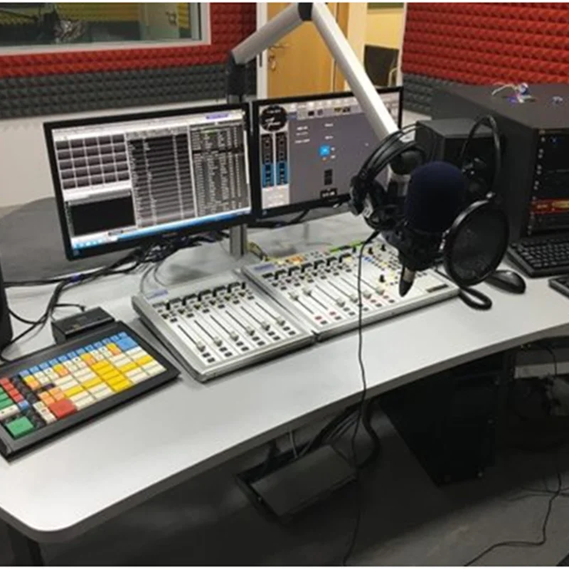 FMUSER FSN 5000T 5 кВт 5000 Вт fm радио передатчик + 4Bay дипольная FM антенна 80 м набор кабелей