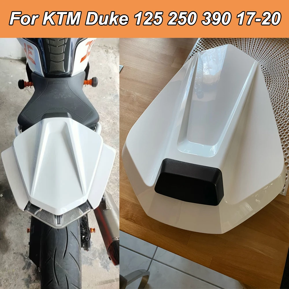 Для KTM Duke 125 крышка сиденья Обтекатель заднего пассажира на заднем сиденье для DUKE