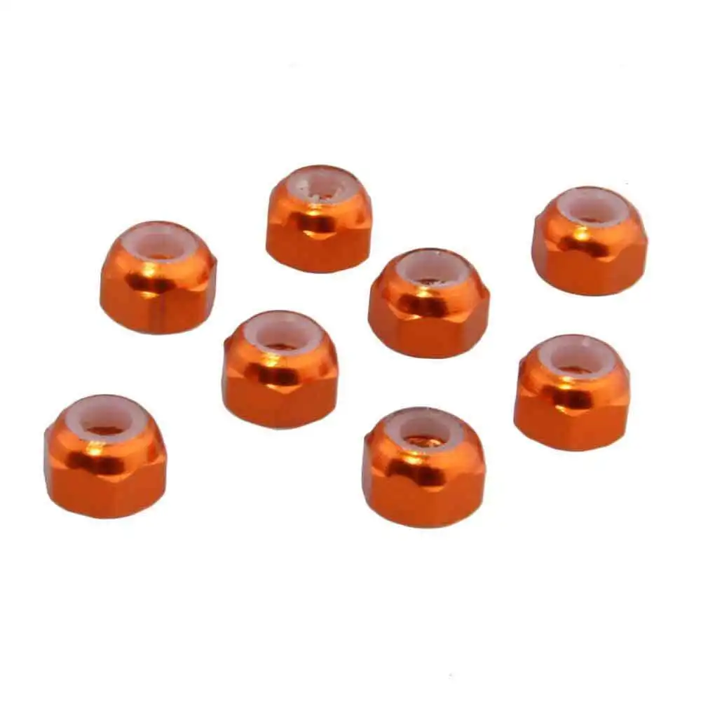 RC A580042 алюминиевая гайка для шин M3 8P подходит WLtoys 1:18 внедорожник A949 A959 A969 A979 k929