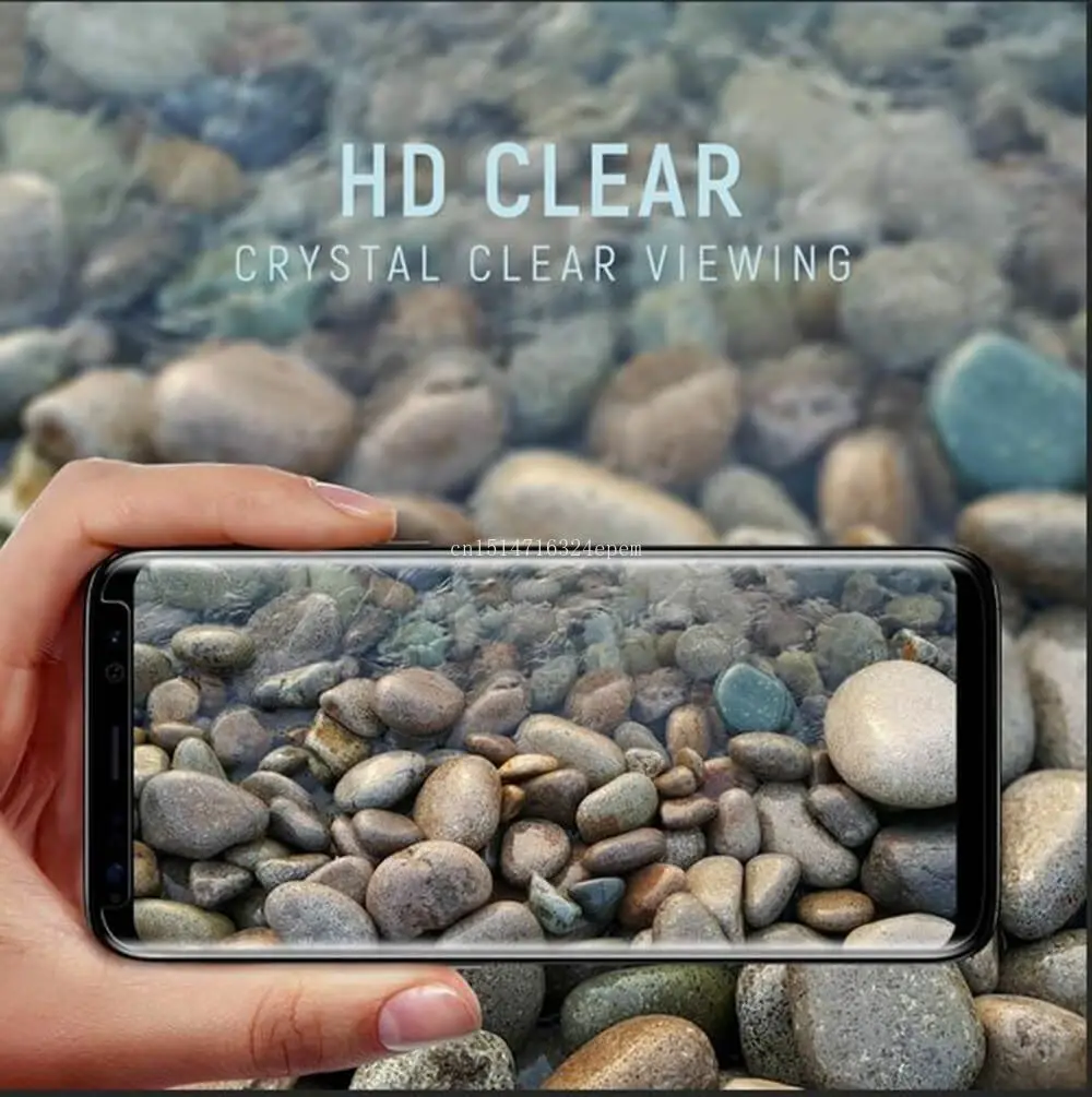 Закаленное стекло для защиты экрана полное покрытие Samsung Galaxy S8 S9 Plus защитное