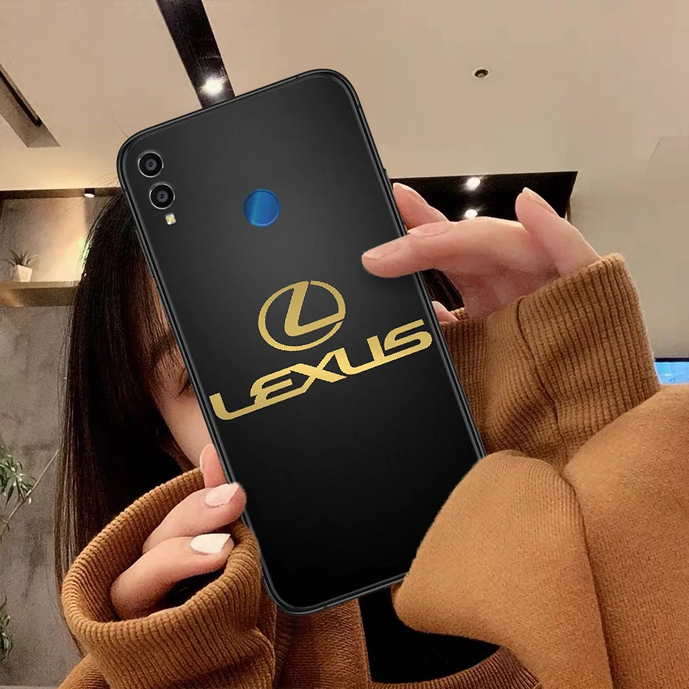 

LEXUS Phone Case For Huawei Honor 6A 7A 7C 8 8A 8X 9 9X 10 10i 20 Lite Pro Play black Prime Fashion Bumper Pretty Coque Trend