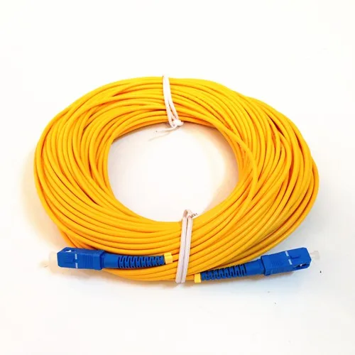 

Free Shipping Optical Fiber Jumper SC-SC SM SX 3mm 20M 9/125um 20 Meters SC/PC Fiber Optic Patch Cord