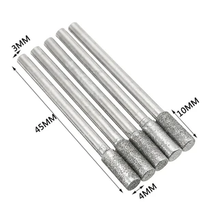 Алмазный гравировальный стержень для вращающегося режущего инструмента, 5 шт.компл.