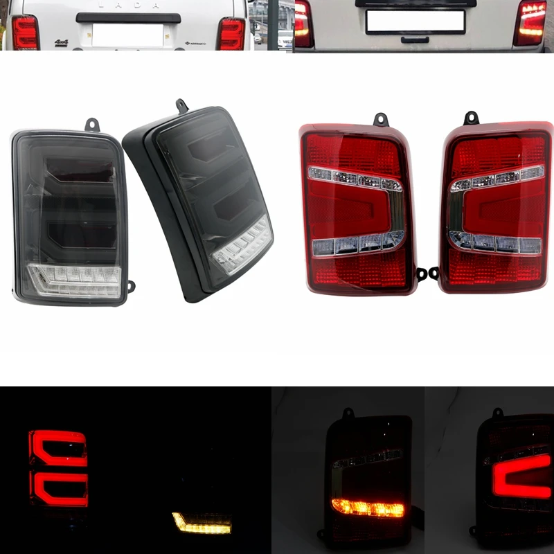 Cветодиодный задний фонарь для Лада Нива 4X4 светодиодный с ходовым поворотным