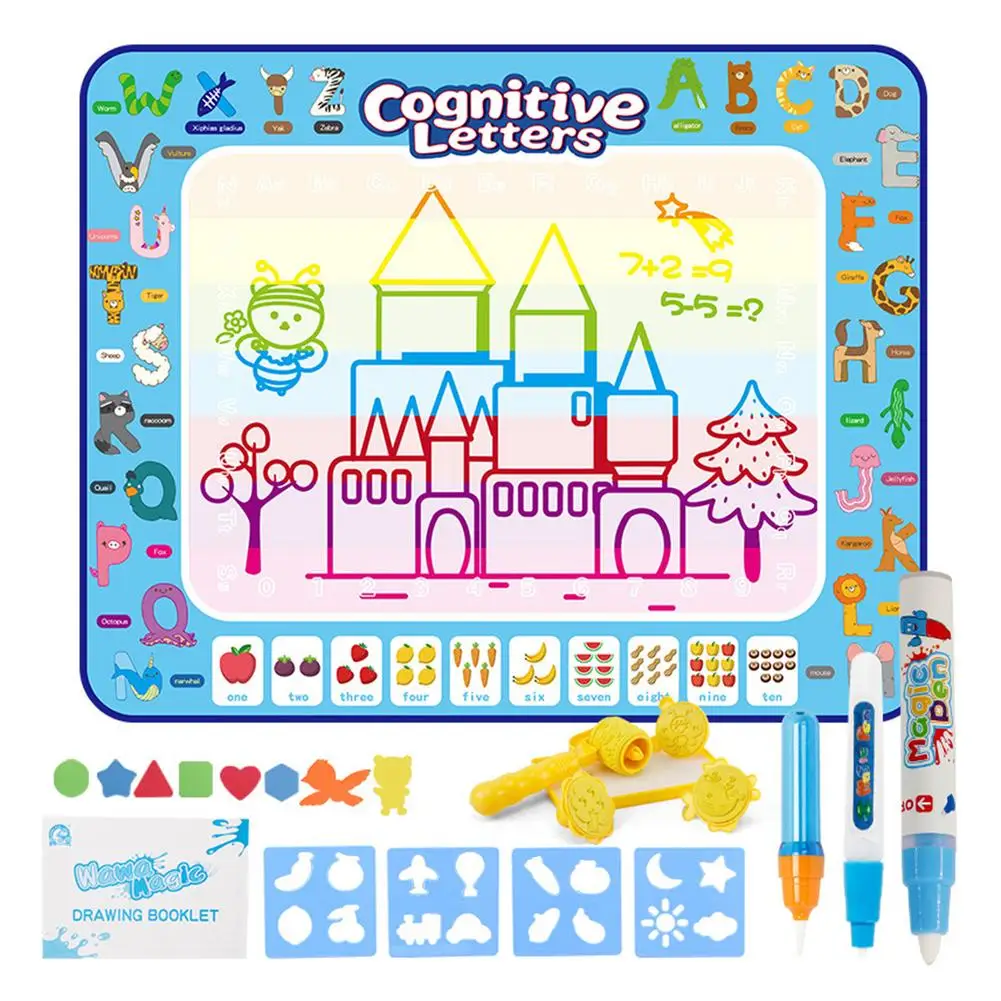 Детский разноцветный волшебный коврик для граффити Волшебный Цвет Набор