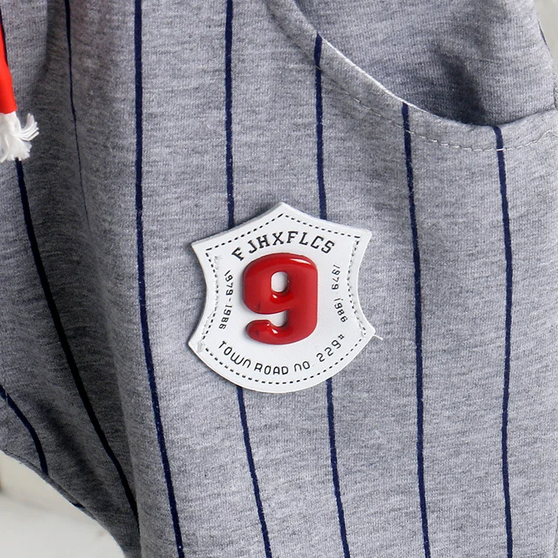 Штаны в полоску для маленьких мальчиков От 0 до 3 лет года штаны шаровары