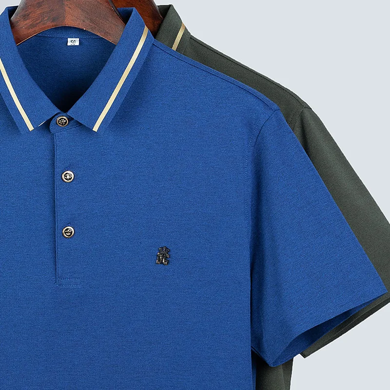 

2021 summer short Sleeve Polo Shirt men fashion polo shirts casual YP9018