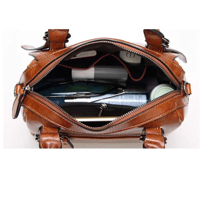 Женская сумка-тоут из натуральной кожи с крокодиловым узором | Багаж и сумки