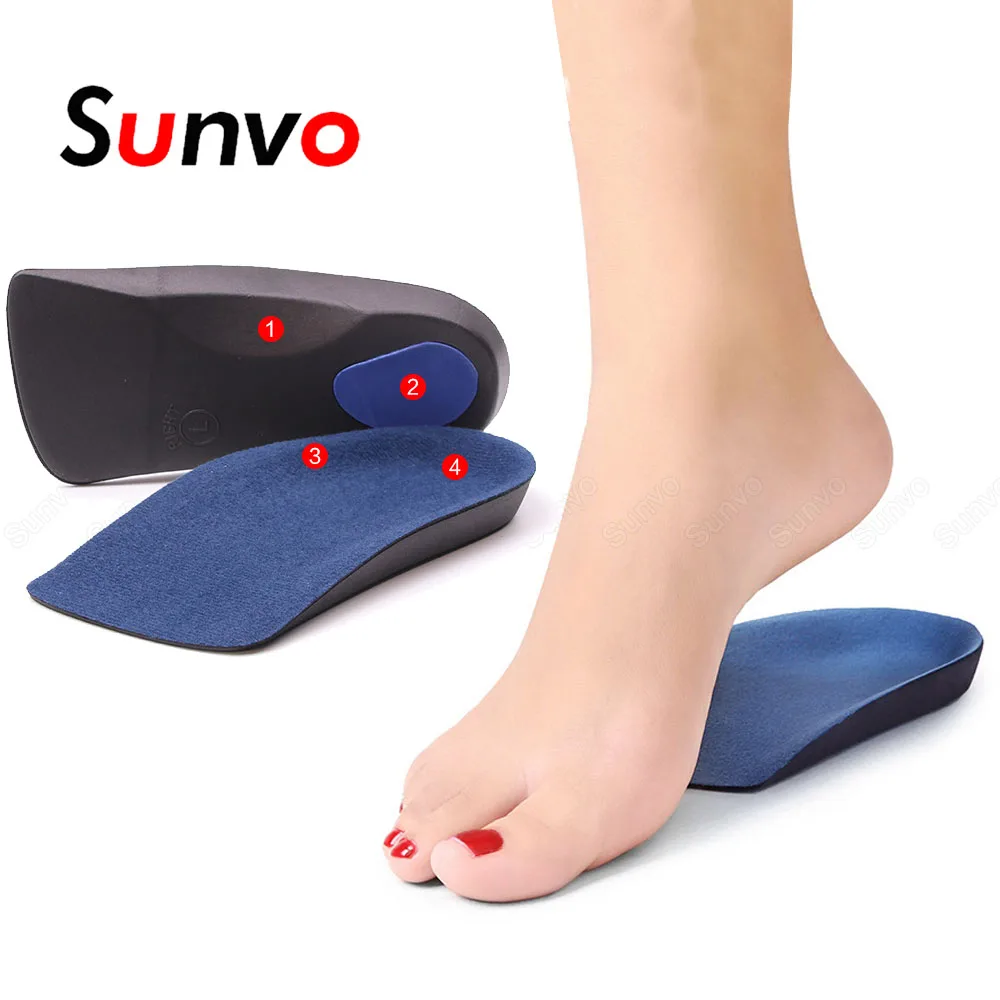 

Ортопедический ботинок подушка для плоскостопия Арка Поддержка увеличение высоты стельки ортопедическая обувь Вставки пятки ноги облегче...