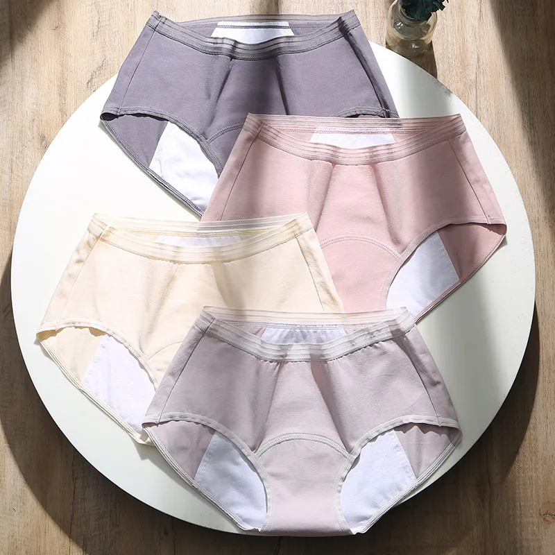 

Panties for Menstruation Cotton Menstrual Panties Plus Size Culottes Menstruelles Femme Culottes Menstruelles Underwear Women