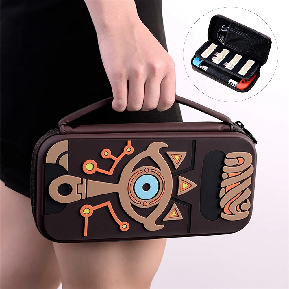 

For Nintend Switch Carrying Case Accessories Storage Bag Protection Hard EVA rubber Travel portable Case for NS Console