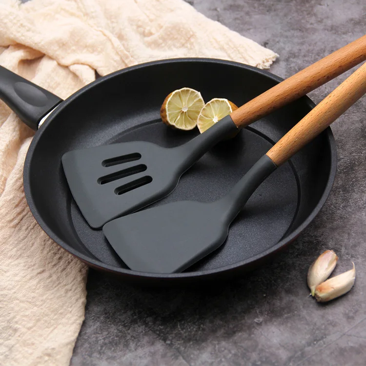 9 шт. в партии антипригарная кухонная утварь шпатель набор посуда инструменты для