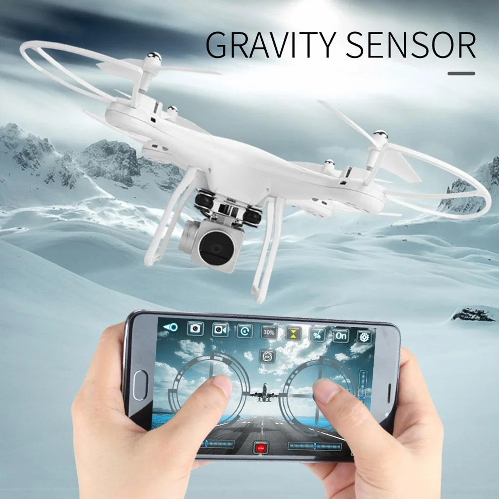 S10 Радиоуправляемый вертолет Дрон с камерой HD 720 P/1080 P wifi FPV Selfie Drone Профессиональный Радиоуправляемый квадрокоптер самолет для подарка игрушки для детей