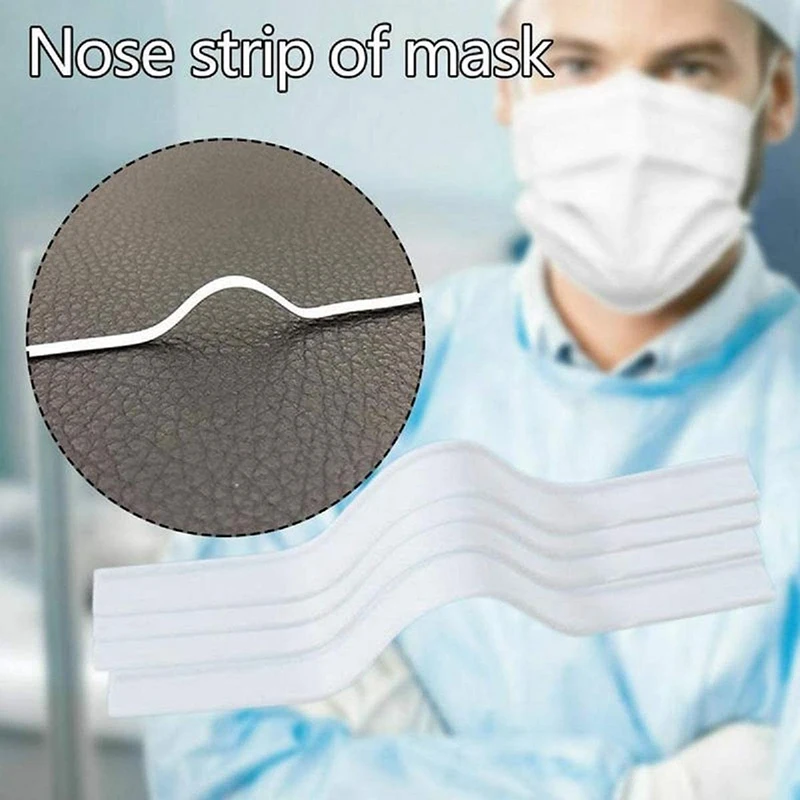 

4000Pcs Plastic White Color Twist Ties/Cable Tie/Nose Wire for Sewing Crafts DIY Mask Organizer Cable Wire