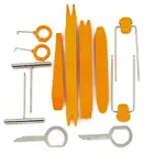 12 шт., Пластиковые Автомобильные приборы для снятия магнитолы