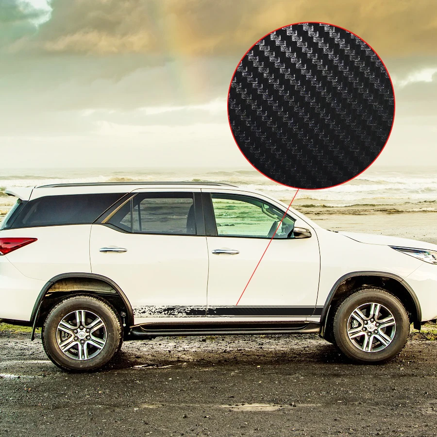 Бесплатная доставка брызговик в полоску стикер для кузова автомобиля Боковая