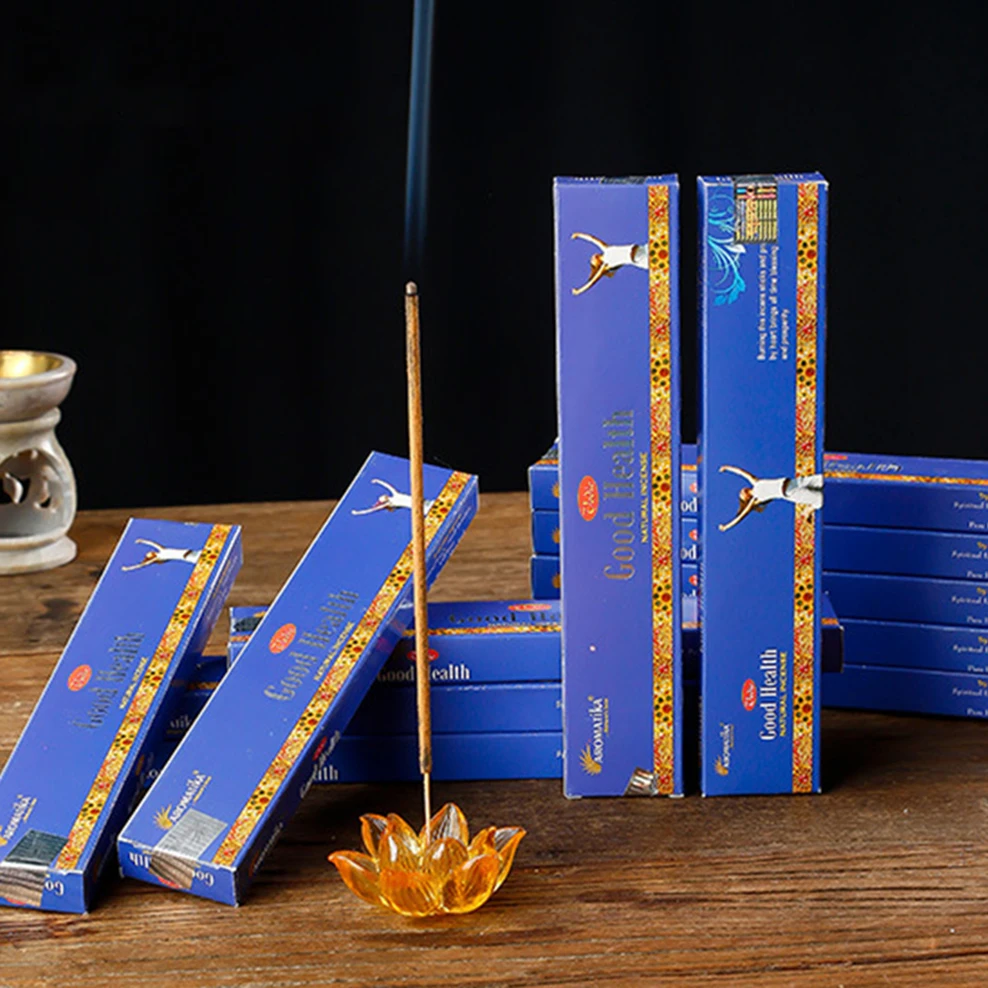 Маленькая коробка Натуральные Индийские благовония древняя ароматерапия