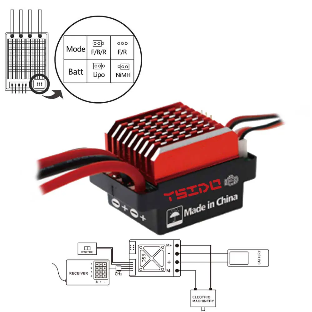 550 щеточный мотор 12t 21t 29t 35t 60a esc для 110 rc crawler axial s