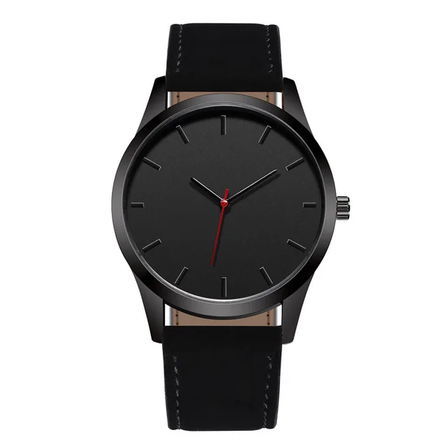 

Reloj 2019 Fashion Large Dial Military Quartz Men Watch Leather Sport watches High Quality Clock Wristwatch Relogio Masculino T