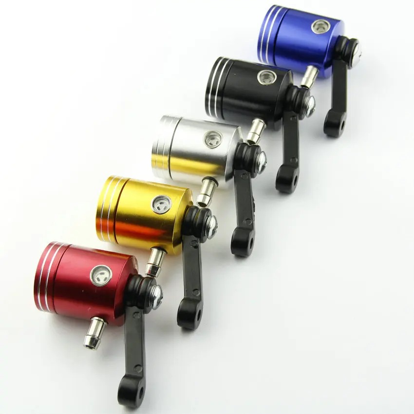 

CNC Aluminum Alloy Motorcycle Brake Clutch Master Cylinder Fluid Reservoir Tank Oil Cup For Yamaha FZS Kawasaki Honda Suzuki