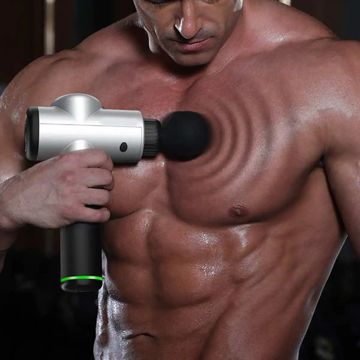 

12V 20speed Brush Electric Muscle Percussion Massager Massage Gun Vibration Relaxing Therapy Deep Tissue Sport Recovery Big Sale