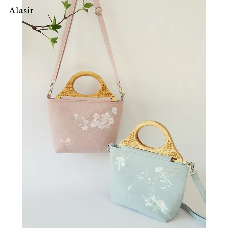 Alasir новые женские сумки через плечо в китайском стиле дизайнерские ручные с