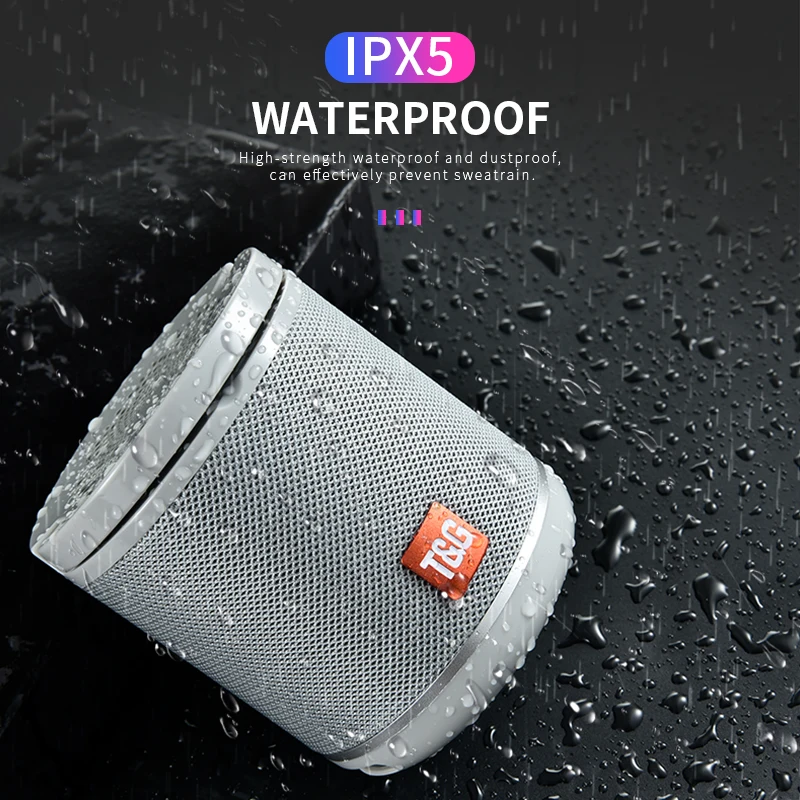 Новый портативный Bluetooth динамик и держатель для телефона мини сабвуфер ткань