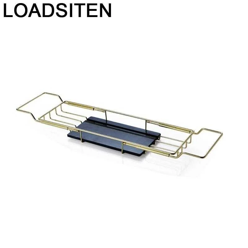 

Vino Shelf Tub Holder for Mensola Porta Libri Book Bathroom Tray Plateau Bathtub Accessories Accessoires Baignoire Bath Frame
