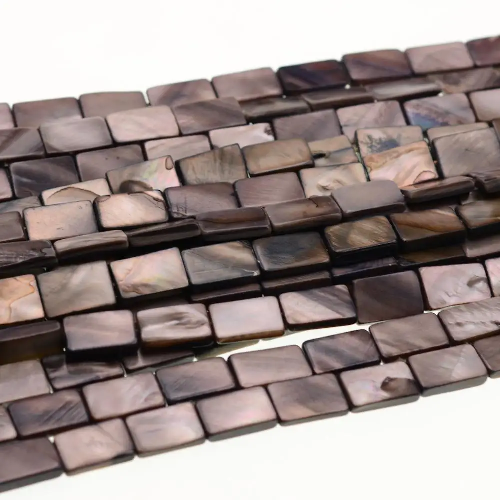 Оптовая продажа таинственный натуральный камень темно серый прямоугольник