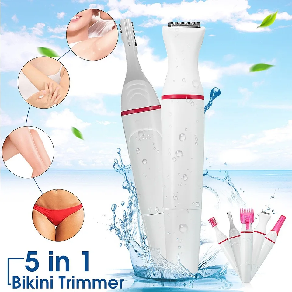 

Z20 5in1 Multifunction Women Hair Removal Electric Shaping Female Shaving Machine Mini Shaver Trimmer Razor for Eyebrow Underarm