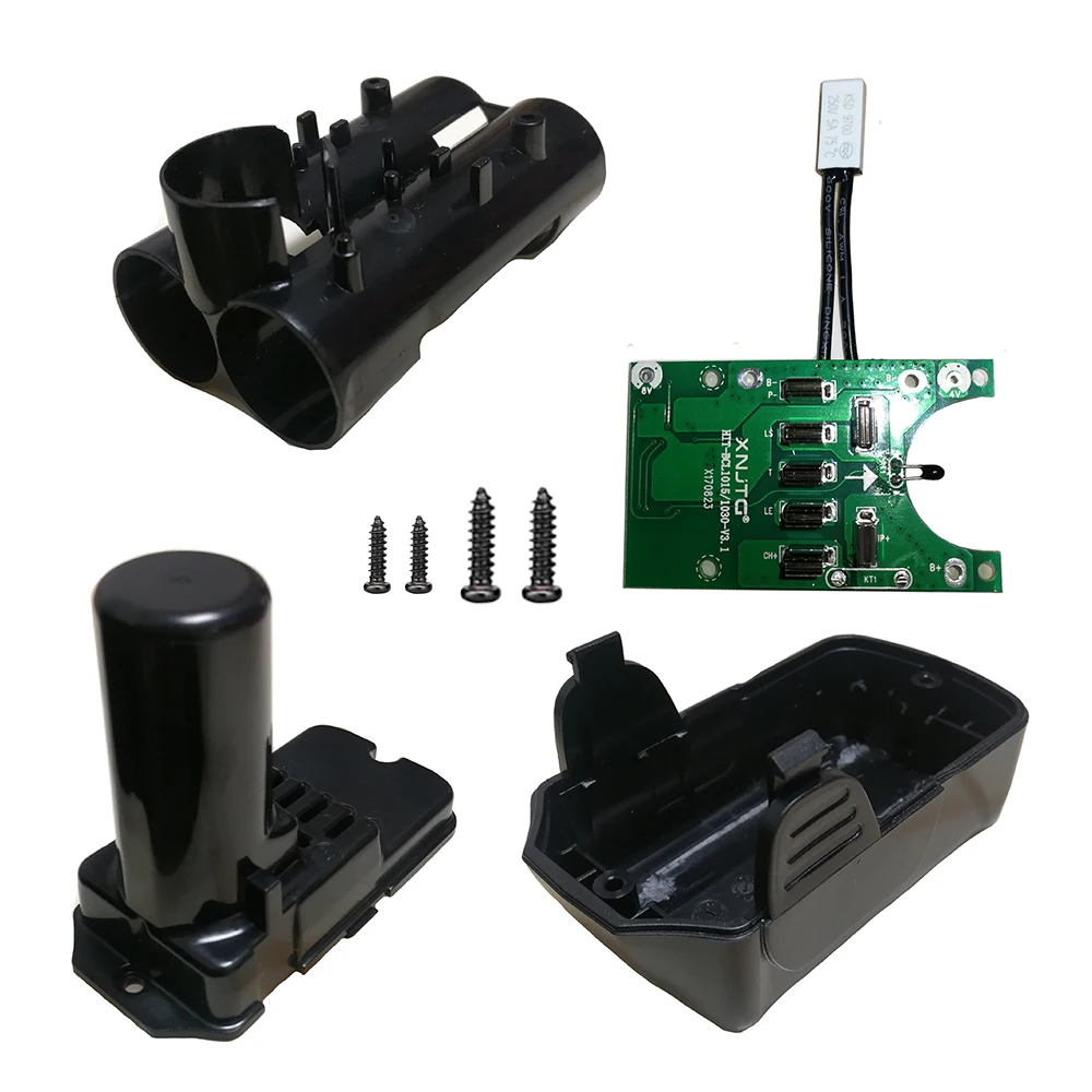 BCL1015 BC1030 Li-ion Battery Plastic Case PCB Charging Protection Circuit Board Box Shell For Hitachi 10.8V 12V 1.5Ah 3Ah Tool |