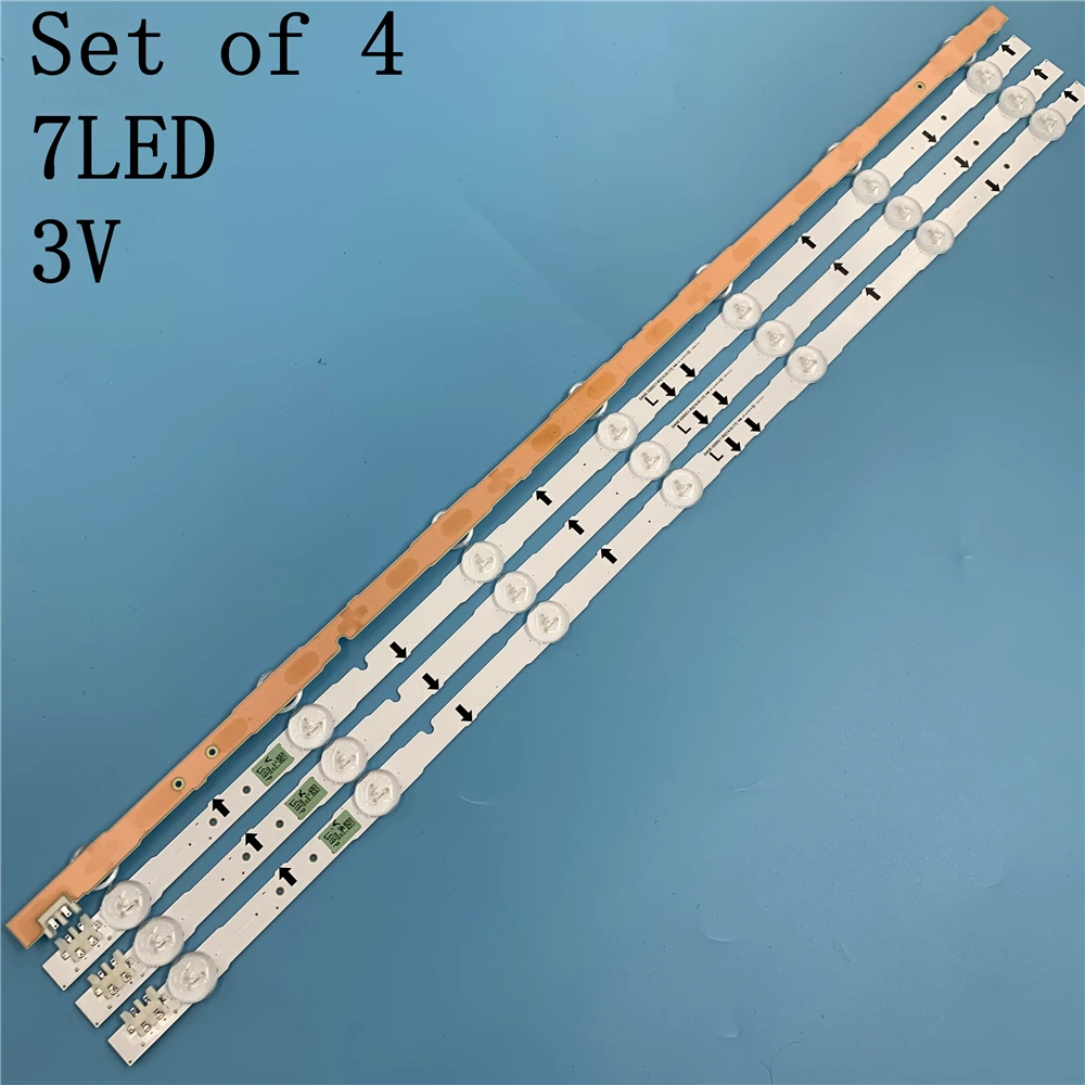 (Новый комплект) 4 шт./компл. 7LED 647 мм Светодиодная лента для samsung ue32j5500ak D4GE-320DC1-R2
