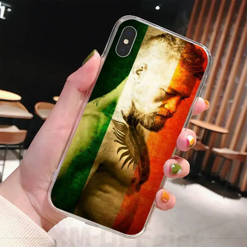 

Boxing Connor Phone Case Transparent Phone Case For Iphone 11 12 Pro Max Xr X 7 8 PLUS Xs SE 2020 Cover