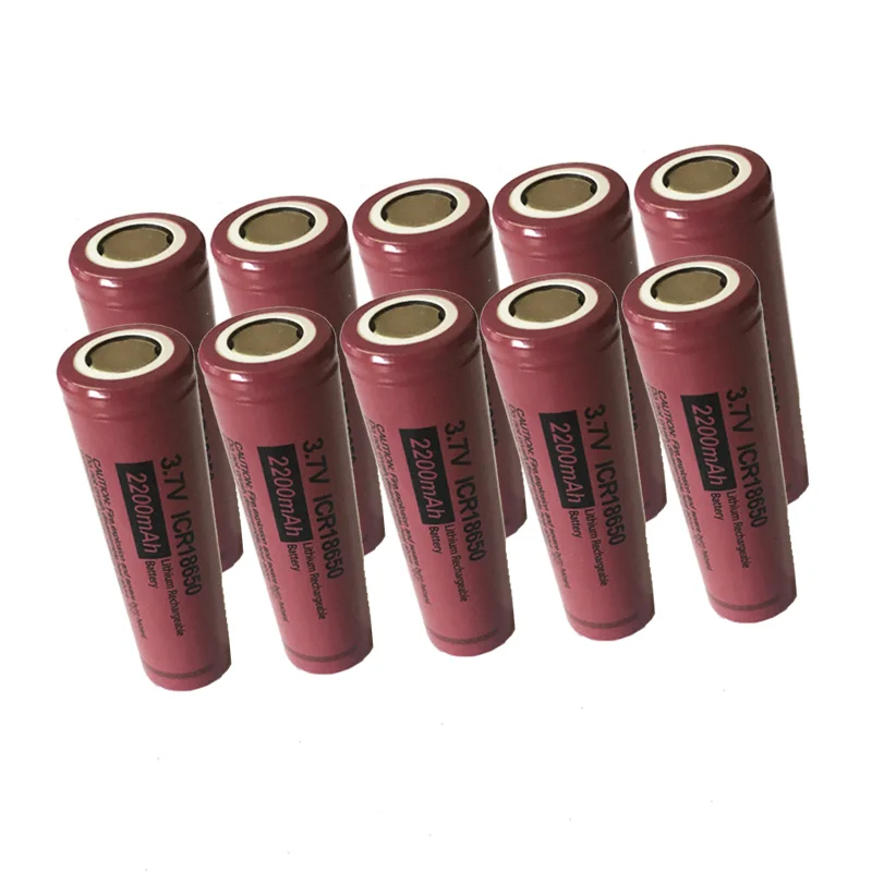 36 шт. PKCELL 18650 Батарея 3 7 v литий ионная батарея 2200mah ICR аккумуляторные батареи