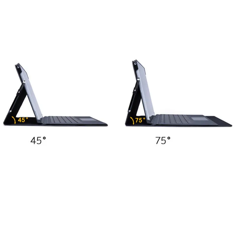 

Luxury Leather Folio Stand Case for Microsoft Surface proTablet funda for Surface Women Men FLip Cover