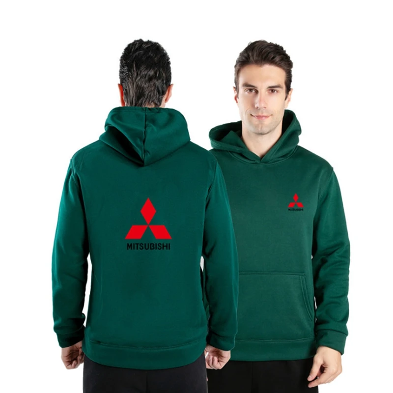 

Новинка 2021, мужские толстовки с логотипом Mitsubishi, Лидер продаж, весенне-осенняя Повседневная Толстовка с узором, хлопковая модная Толстовка ...