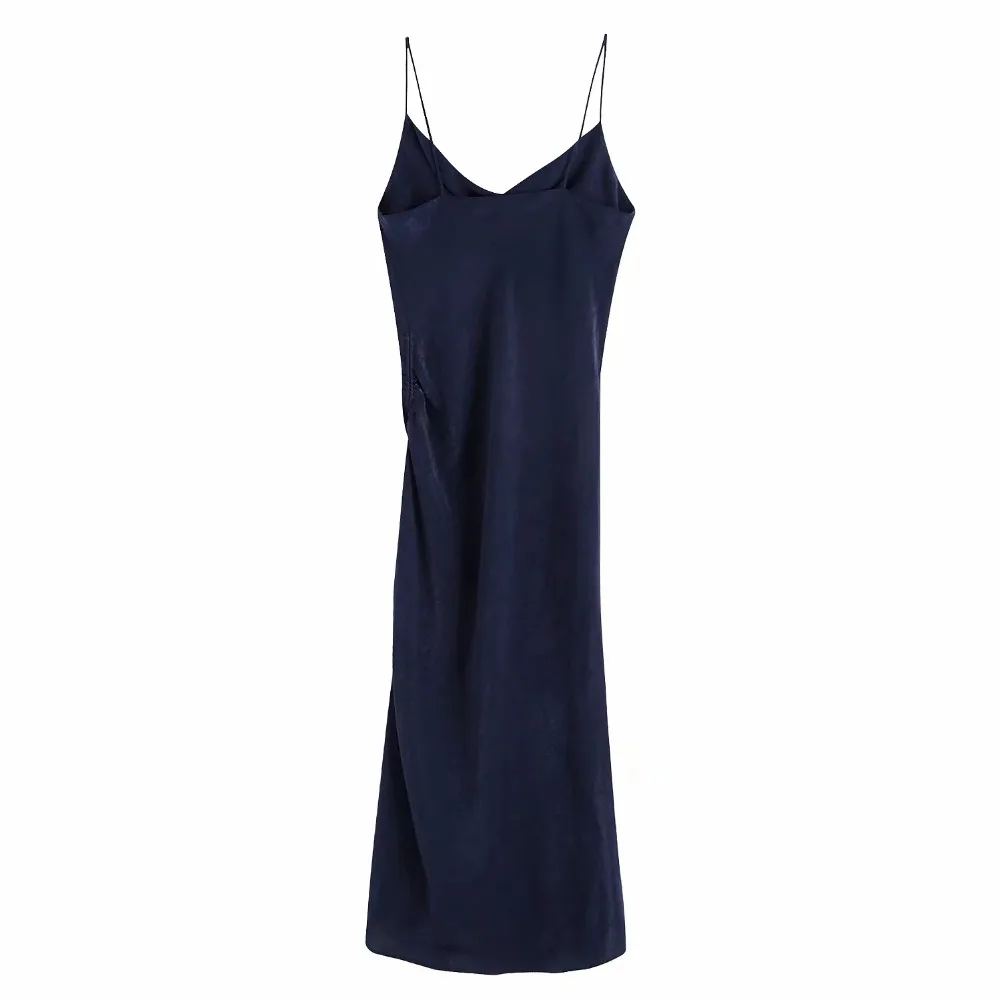 Withered england elegant satin strapless spaghetti sexy party dress women vestidos vestidos de fiesta de noche maxi dress blazer
