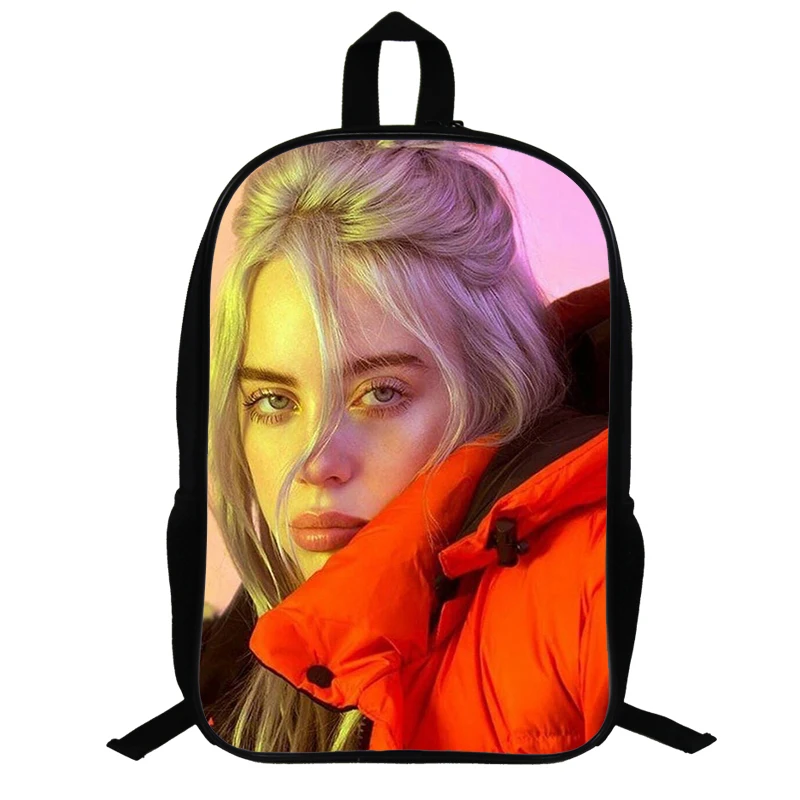 22 14,5 дюймов Billie Eilish школьные сумки для подростков рюкзак в стиле «хип-хоп» для мальчиков и девочек, рюкзак для ноутбука, рюкзак для путешествий вентиляторы подарок - Цвет: 22