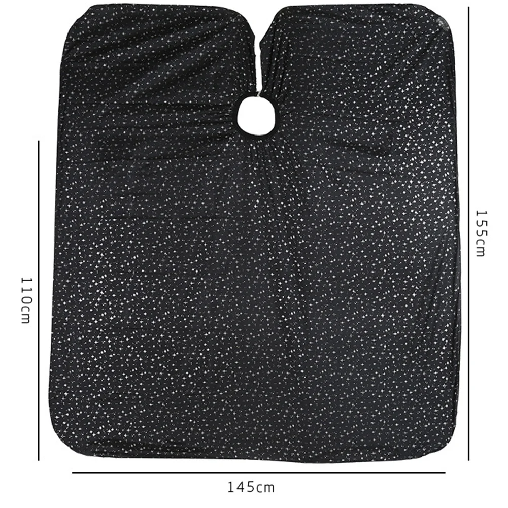 2019 Парикмахерская одежда для стрижки фартук с принтом звезд накидка из