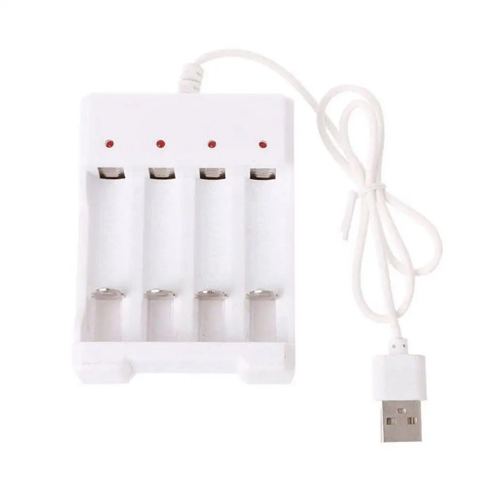 DC5V 1A 1 2 V 4 слота AA/AAA зарядное устройство адаптер USB разъем Универсальное |
