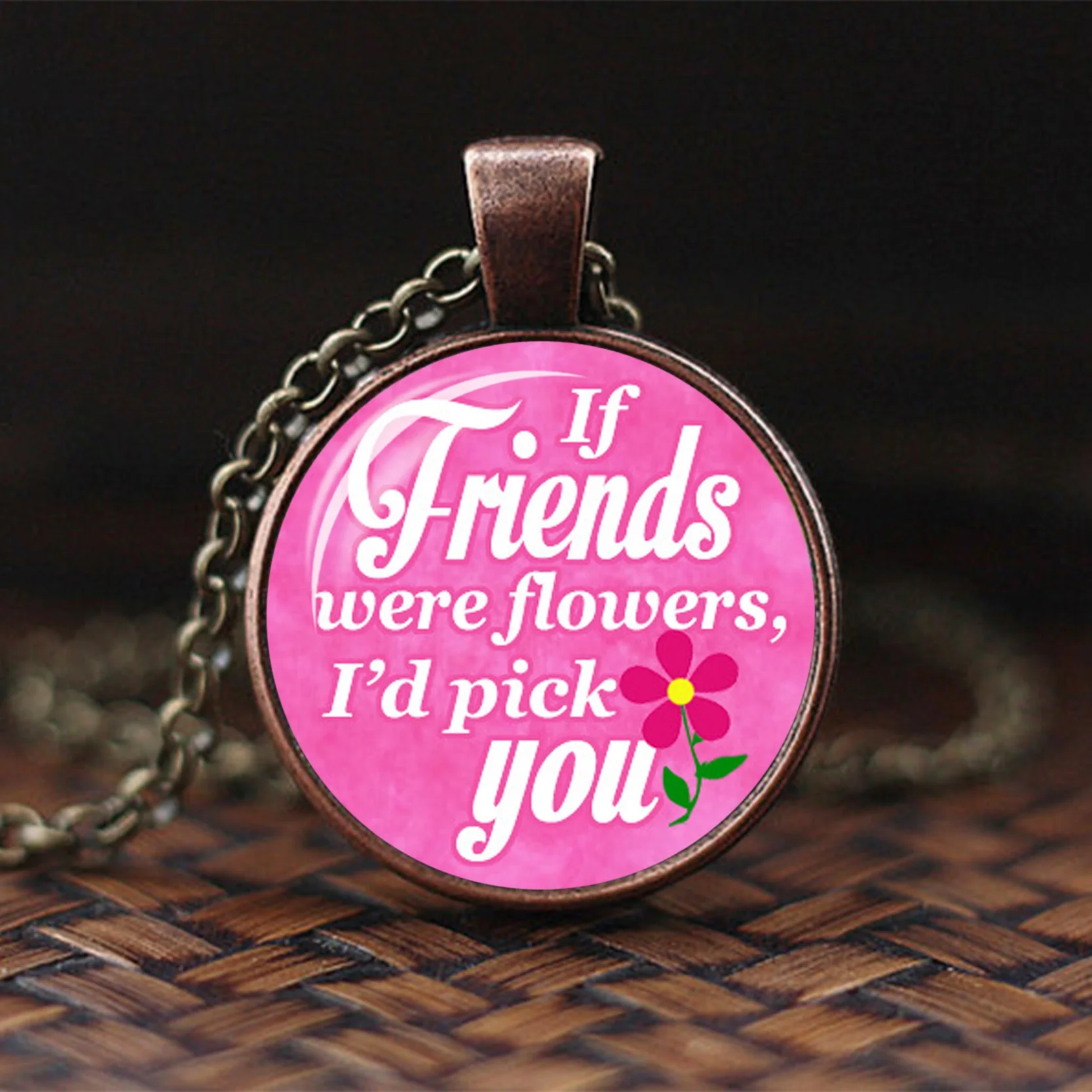 Библейский стих друг Тема ожерелье если друзья были цветами я бы выбрать вам