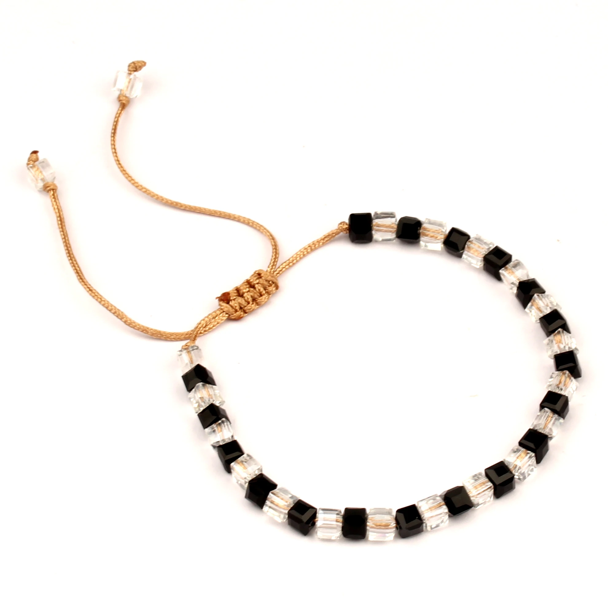 Новый модный стиль женский браслет стеклянные хрустальные браслеты подарки