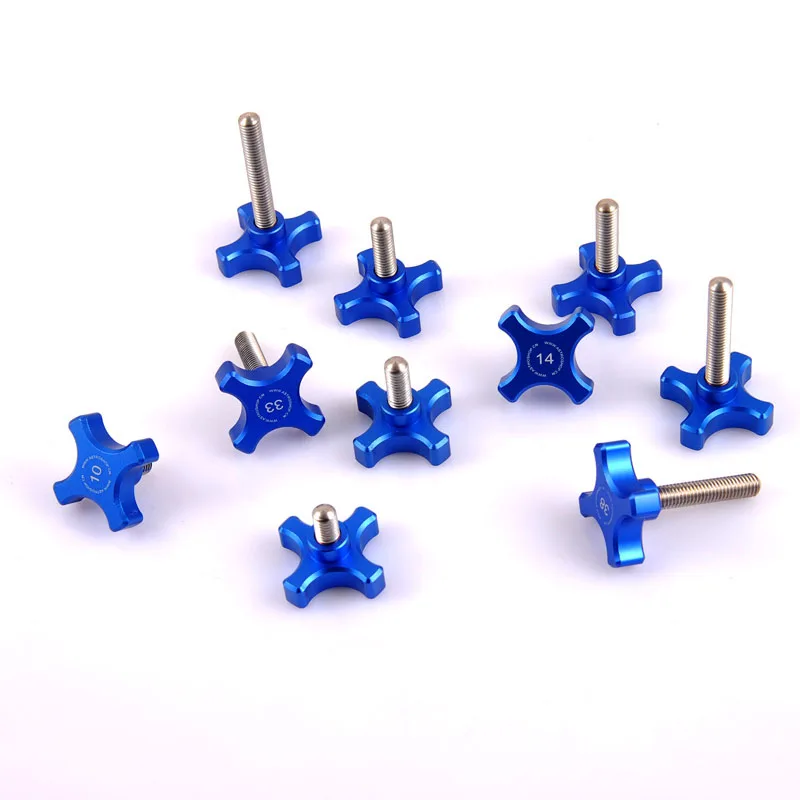 

M6 Hand Screw Bolt, Stainless Steel Screw CNC Processing Bolt Head, Stainless Steel Bolt