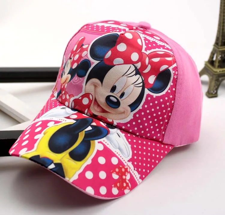 

Детские шапки из мультфильма Disney в европейском и американском стиле, Детские кепки, новинка на весну и осень, бейсболки для мальчиков и дево...