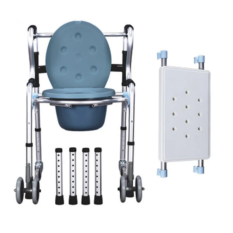 

Elderly Toilet Chair Disabled Toilet Aluminum Alloy Toilet Chair Pregnant Women Toilet Can Massage Auxiliary Training Tools