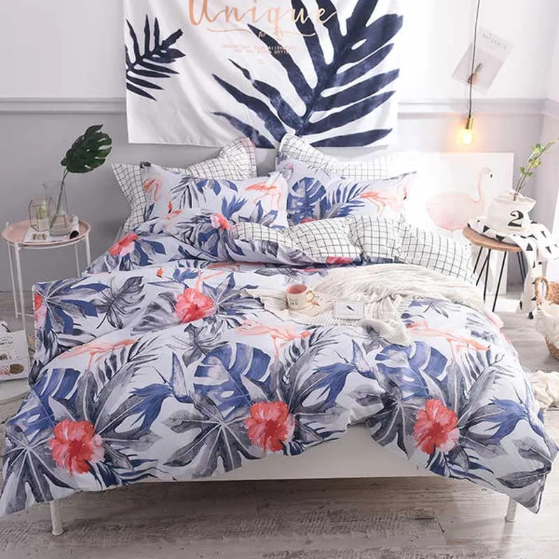 

Promotion 100%cotton Bedding Set Printed Bedspread Bed Sheet Twin Full Queen King Birthday Holiday Gift